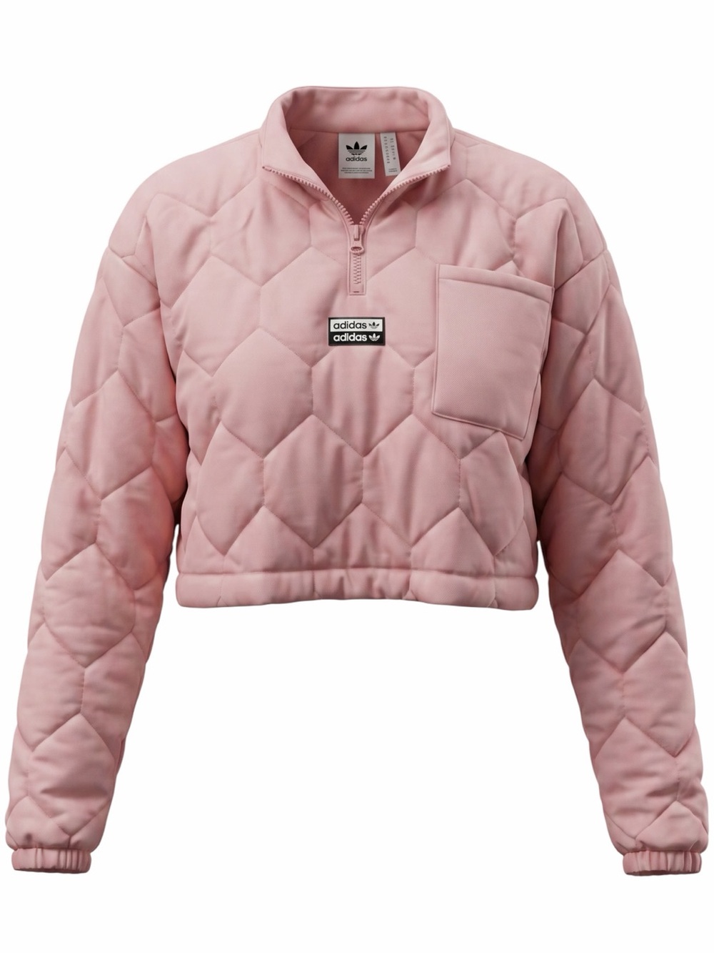 Adidas Pink Quilted Women's Jacket